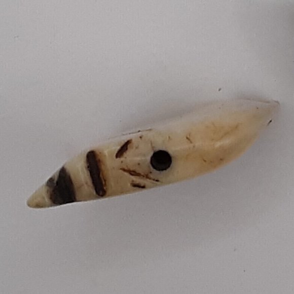 Elephants Pendants African Tribal Yak Bones 1" Set of 2 DIY - Picture 10 of 10